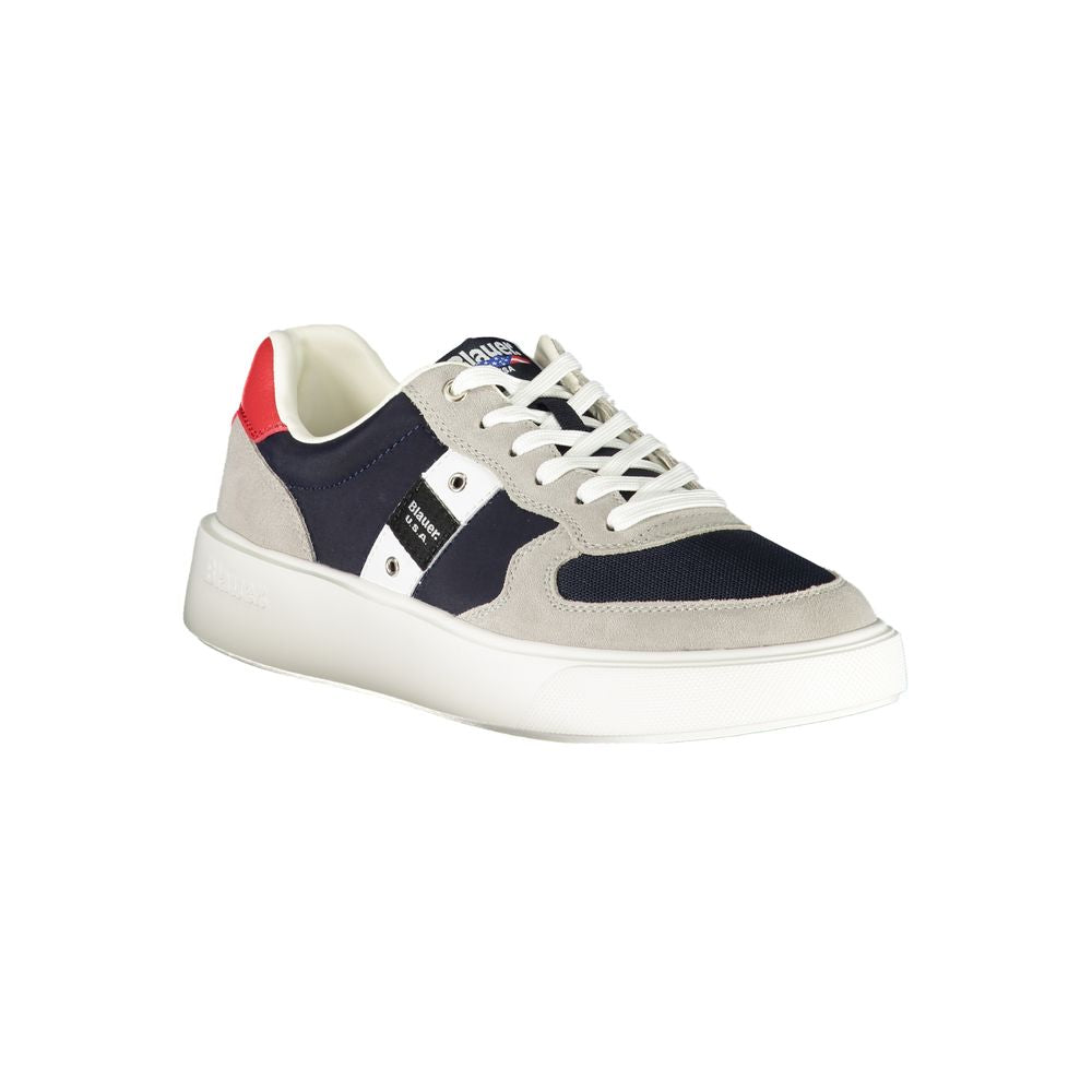 Blauer Blue Polyester Sneaker