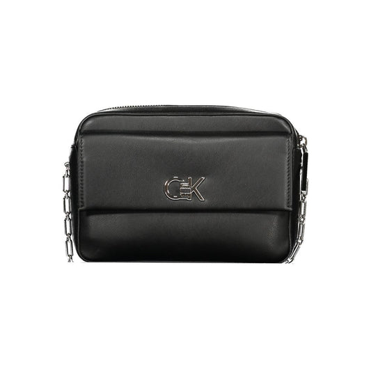 Calvin Klein Black Polyester Handbag
