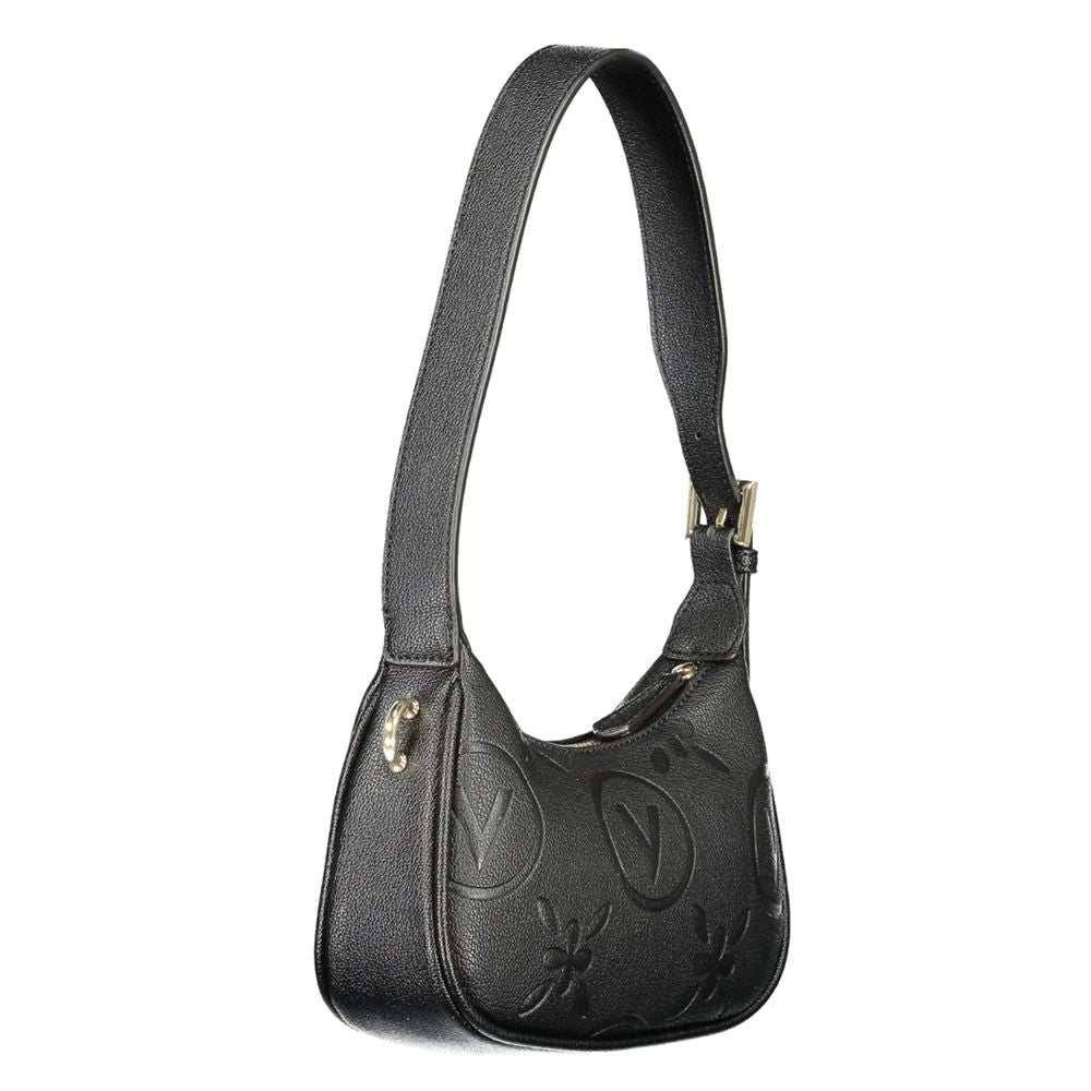 Black Polyethylene Women Handbag