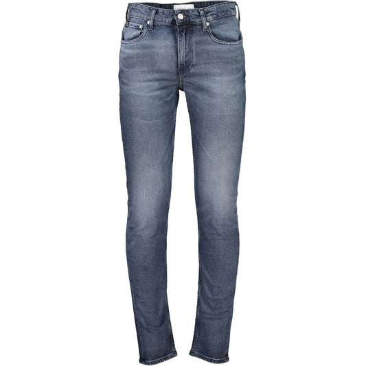 Calvin Klein Blue Cotton Jeans Denim