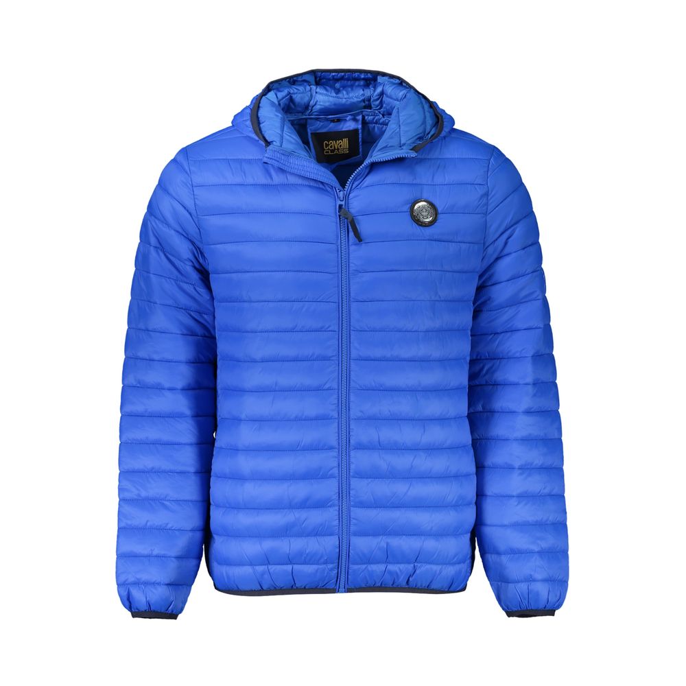 Cavalli Class Blue Polyamide Jackets & Coat