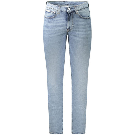 Calvin Klein Blue Cotton Jeans Denim