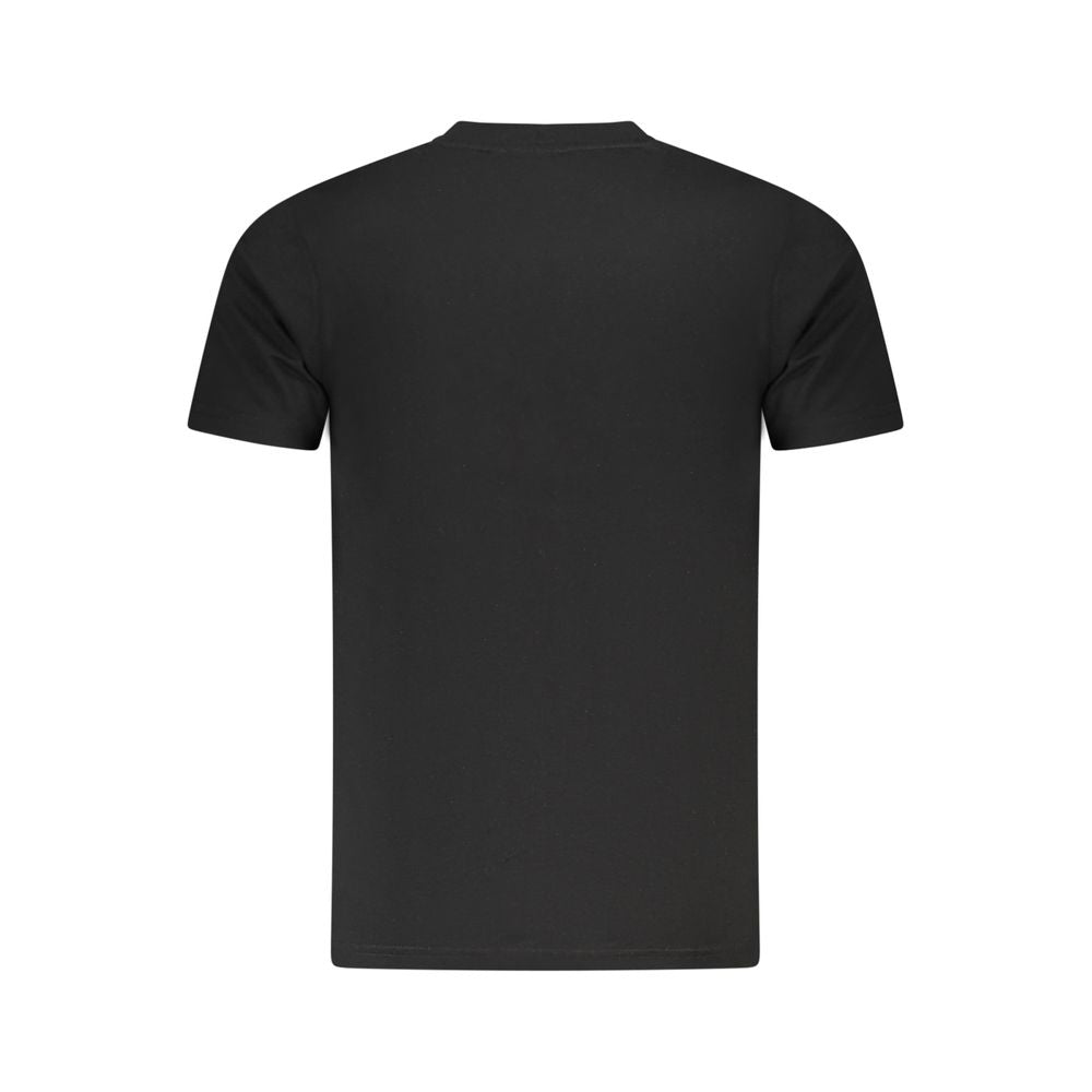 Cavalli Class Black Cotton T-Shirt