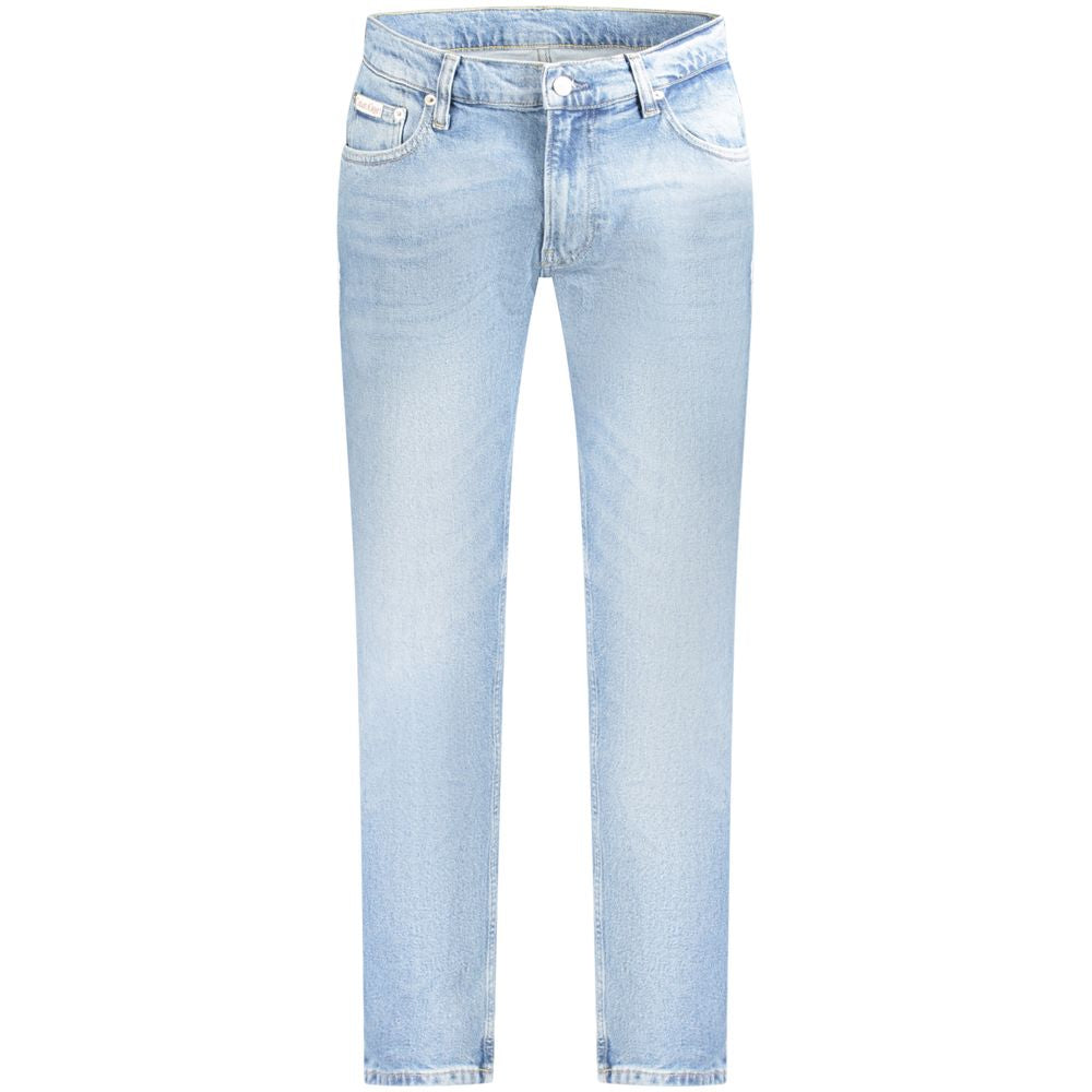 Calvin Klein Blue Cotton Jeans Denim