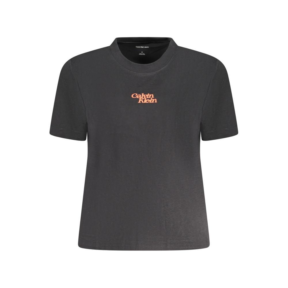 Calvin Klein Black Cotton T-Shirt