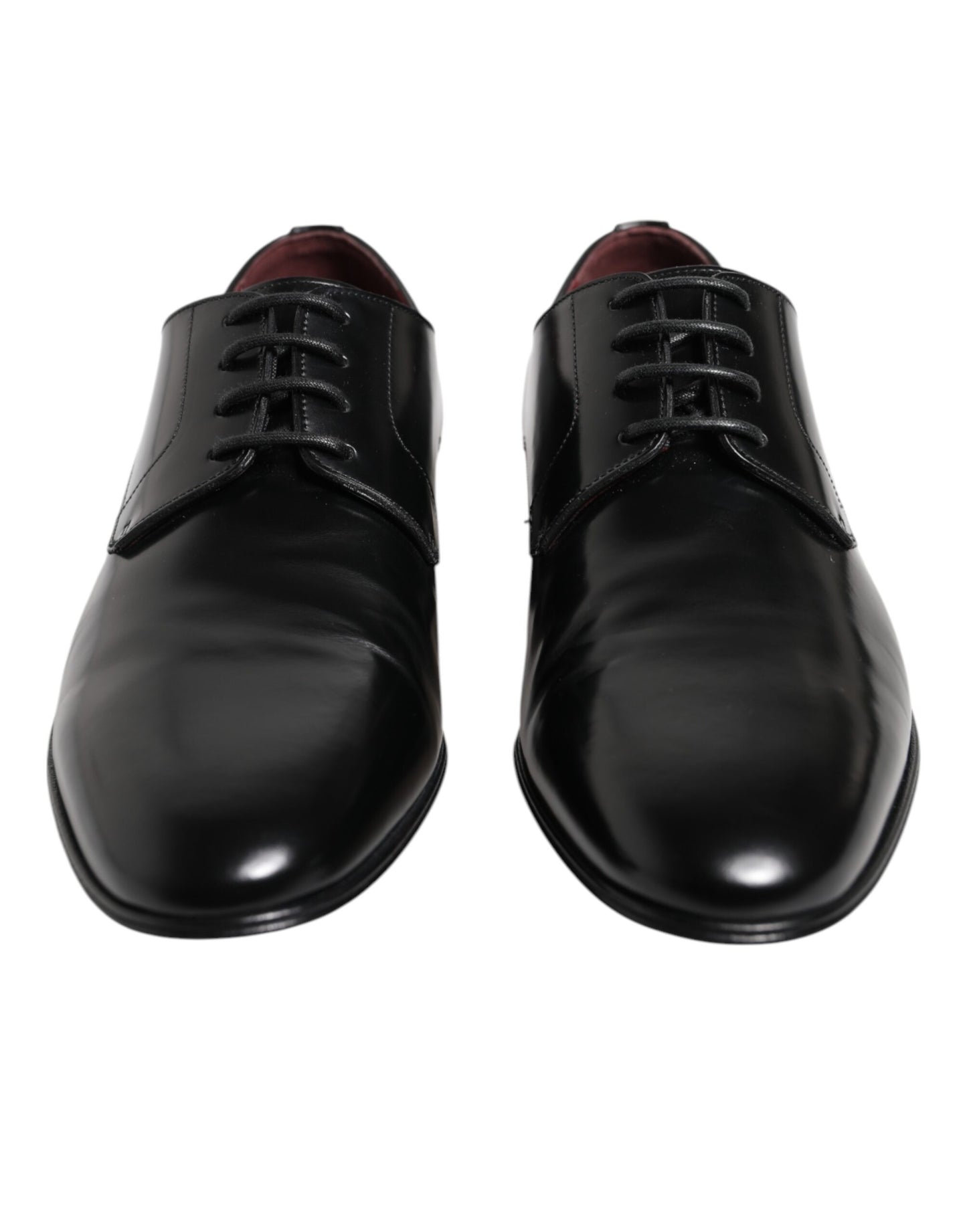 Black Leather Lace Up Derby Dress Formal Shoes