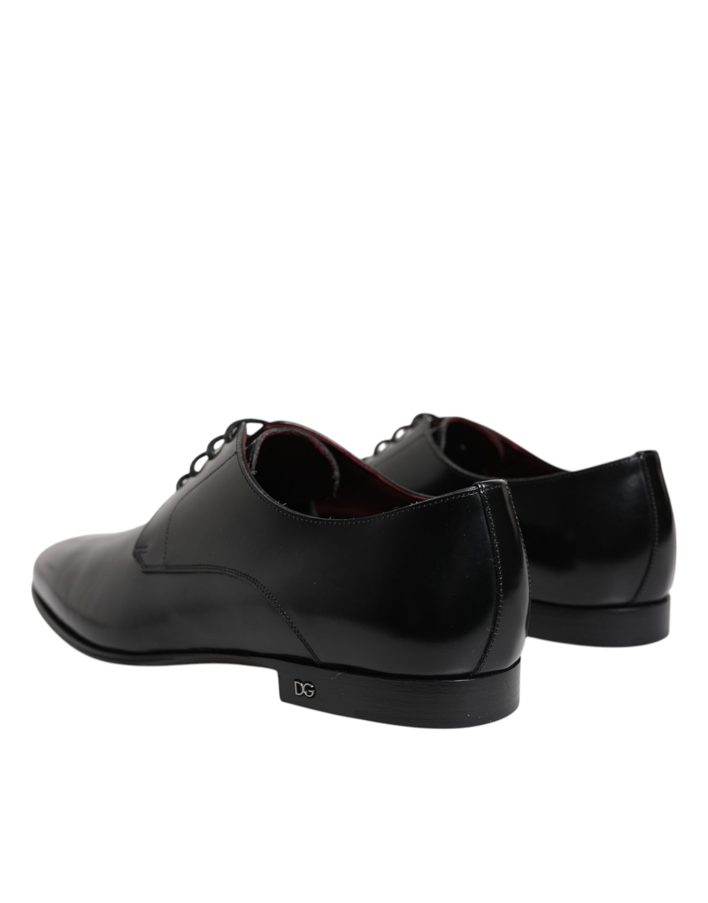 Black Leather Lace Up Derby Dress Formal Shoes