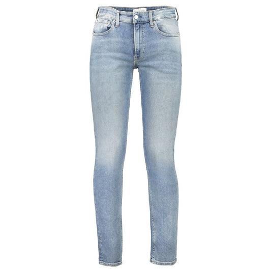 Calvin Klein Blue Cotton Jeans Denim