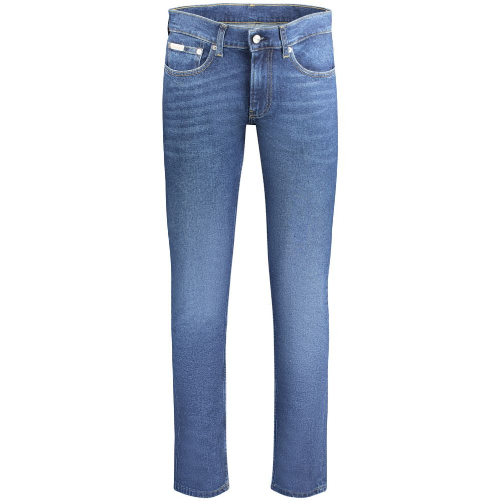 Calvin Klein Blue Cotton Jeans Denim