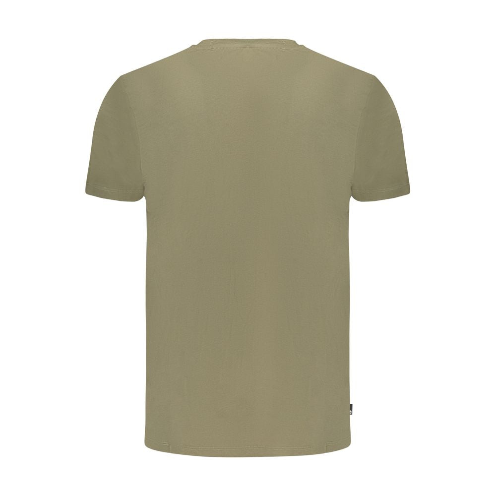 Timberland Verde Cotton Men T-Shirt