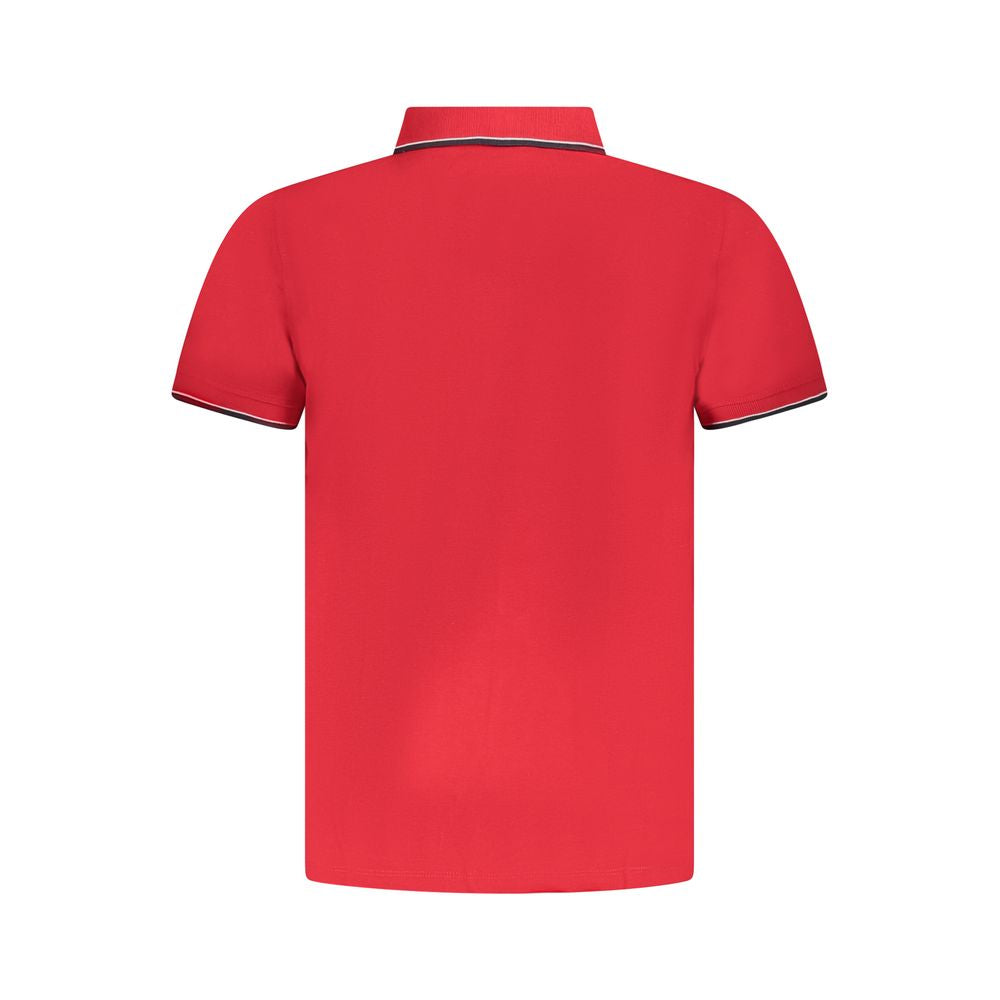 Norway 1963 Red Cotton Polo Shirt