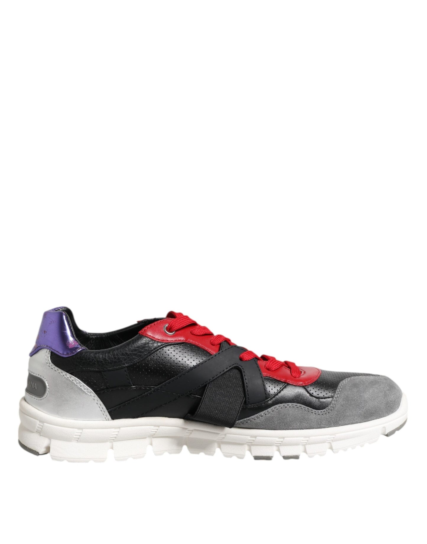 Dolce & Gabbana Multicolor Lace Up Low Top Men Sneakers Shoes