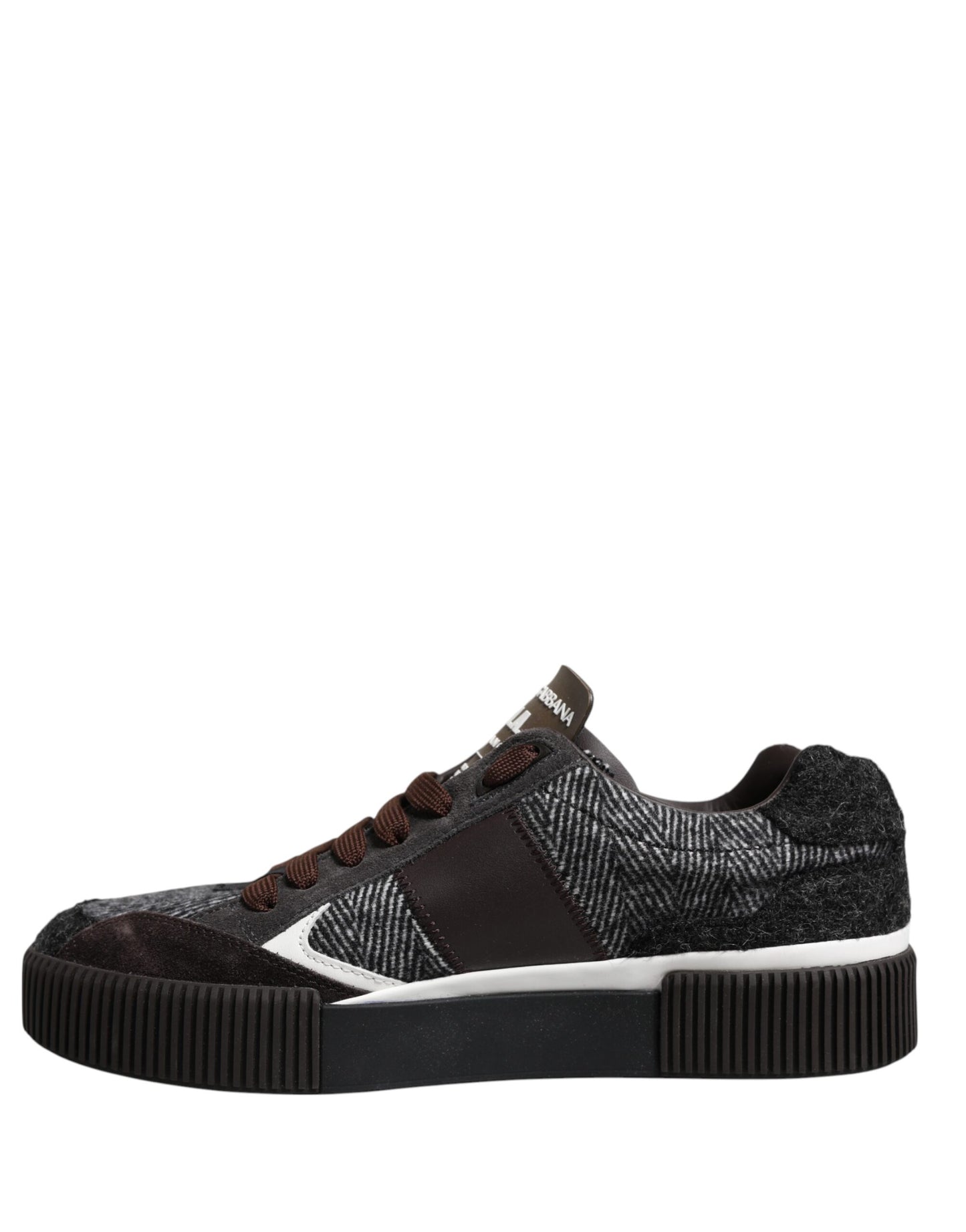 Multicolor Leather Low Top Sneakers Shoes