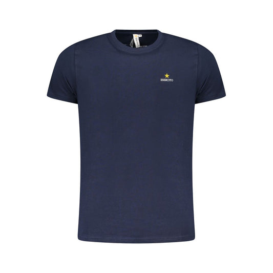 Esercito 1659 Blue Cotton T-Shirt