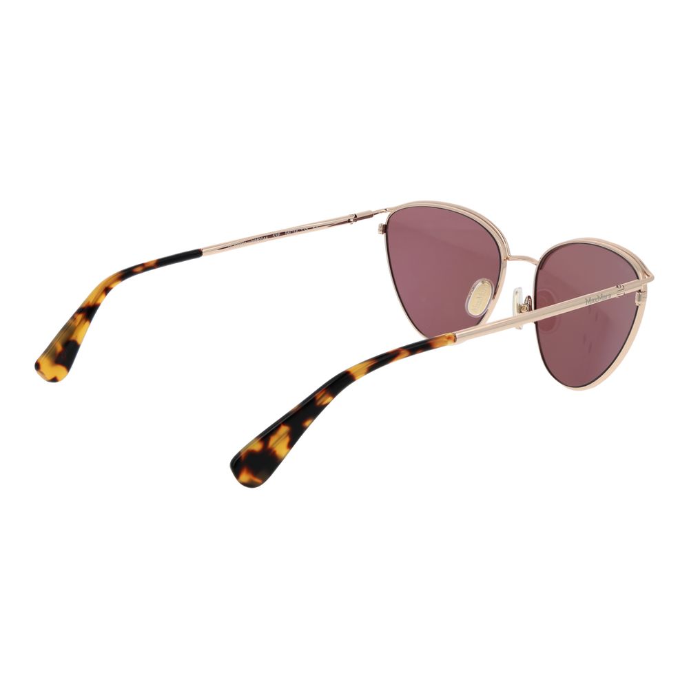 Max Mara Gold Metal Sunglasses