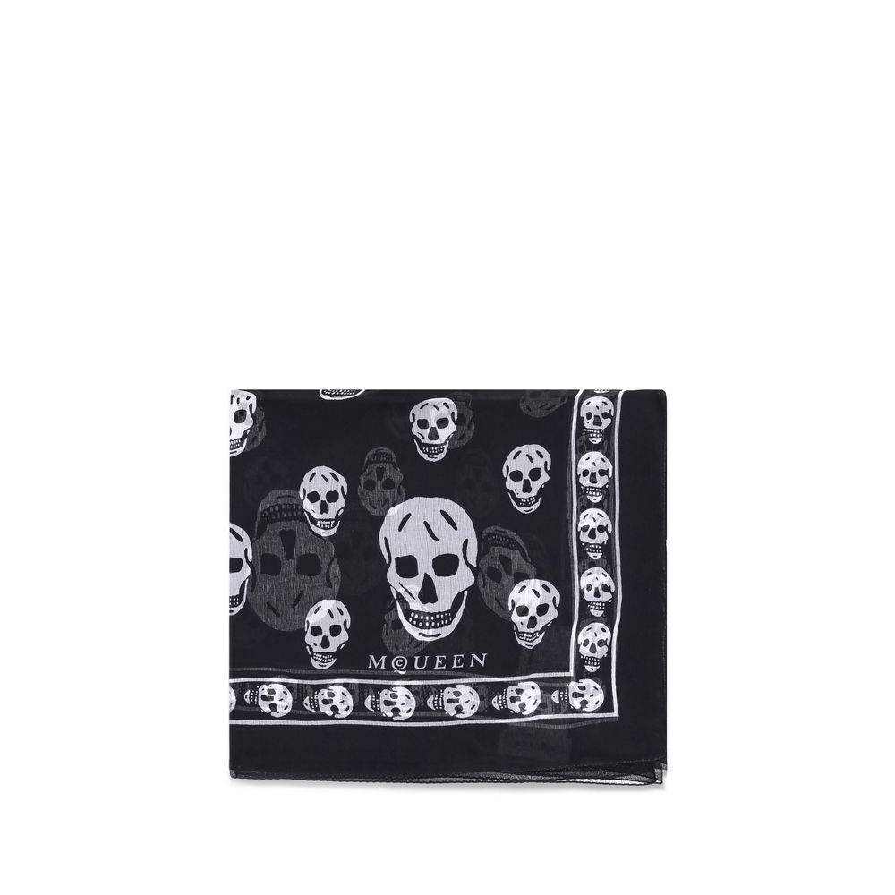 Silk Skull Scarf