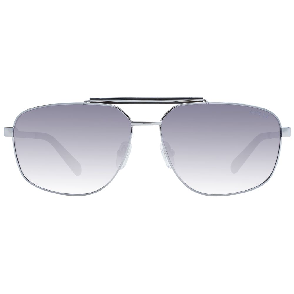Guess Silver Metal Sunglasses