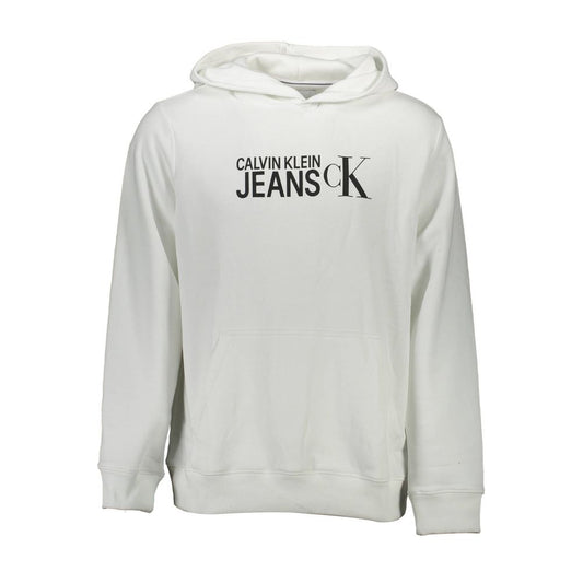 Calvin Klein White Cotton Sweatshirt