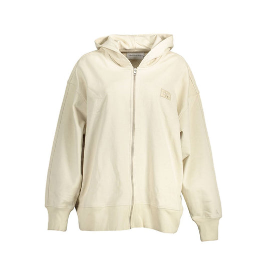 Calvin Klein Beige Cotton Sweatshirt