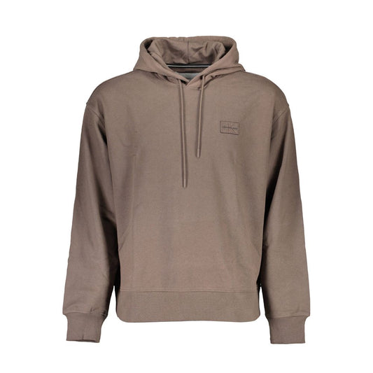 Calvin Klein Brown Cotton Sweatshirt