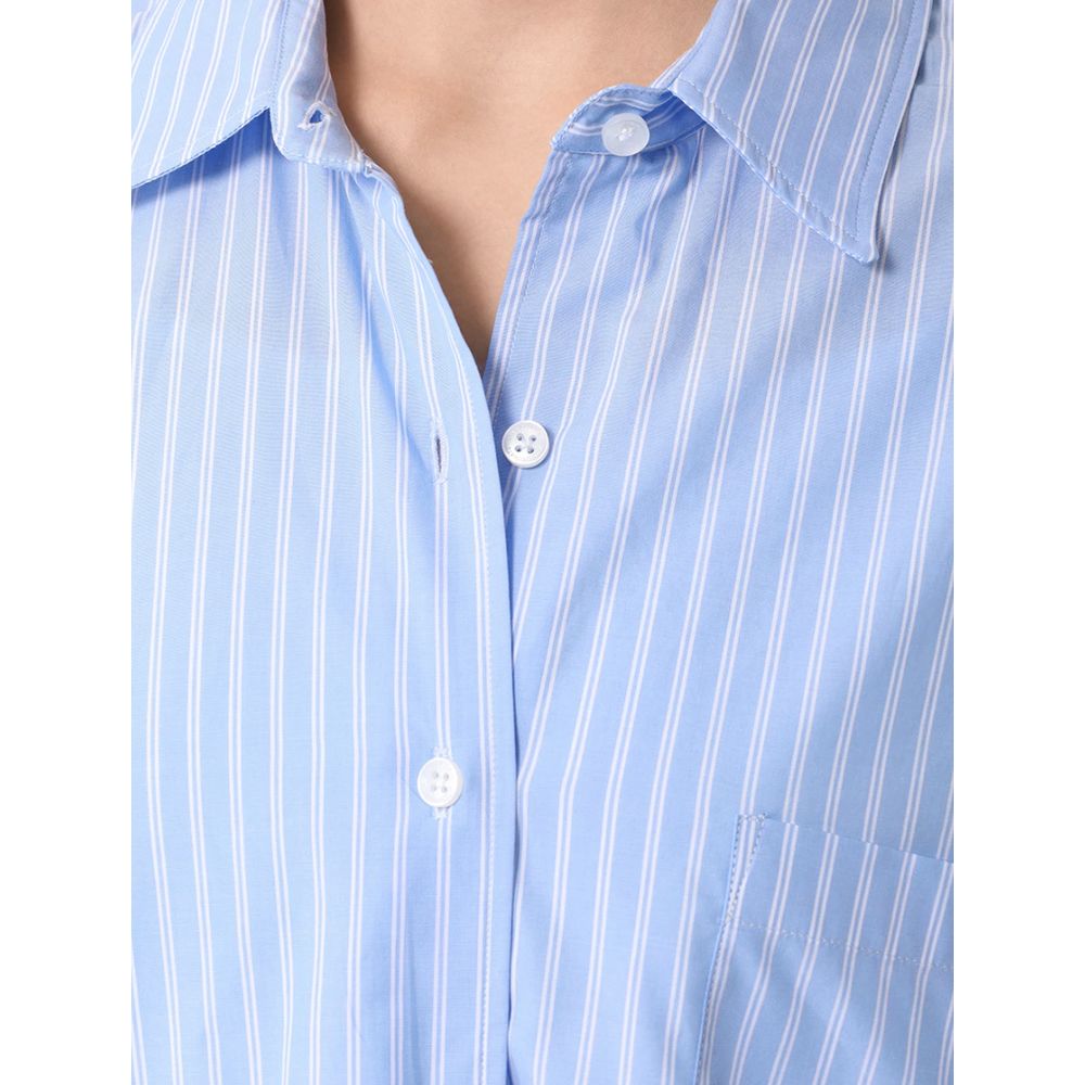 Blue Cotton Shirt