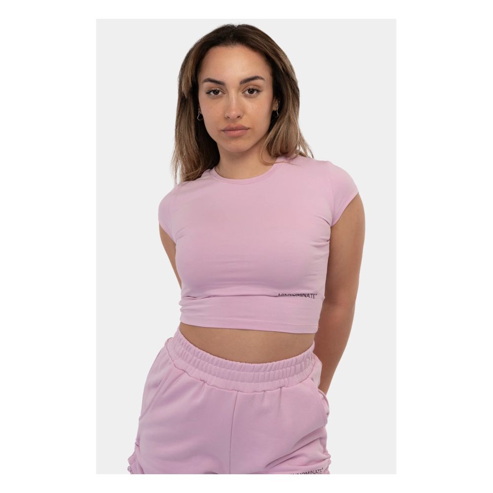 Pink Cotton Tops & T-Shirt