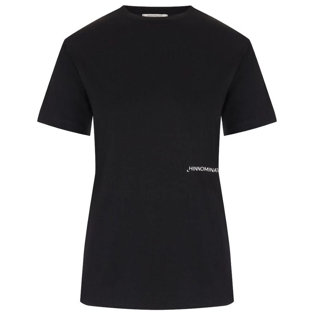 Black Cotton Tops & T-Shirt