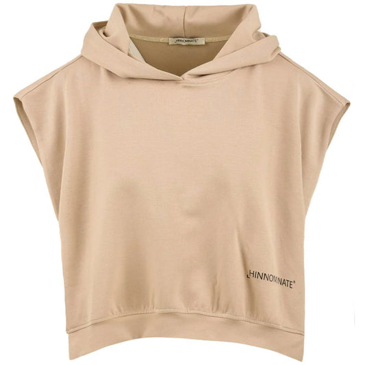 Beige Cotton Sweater