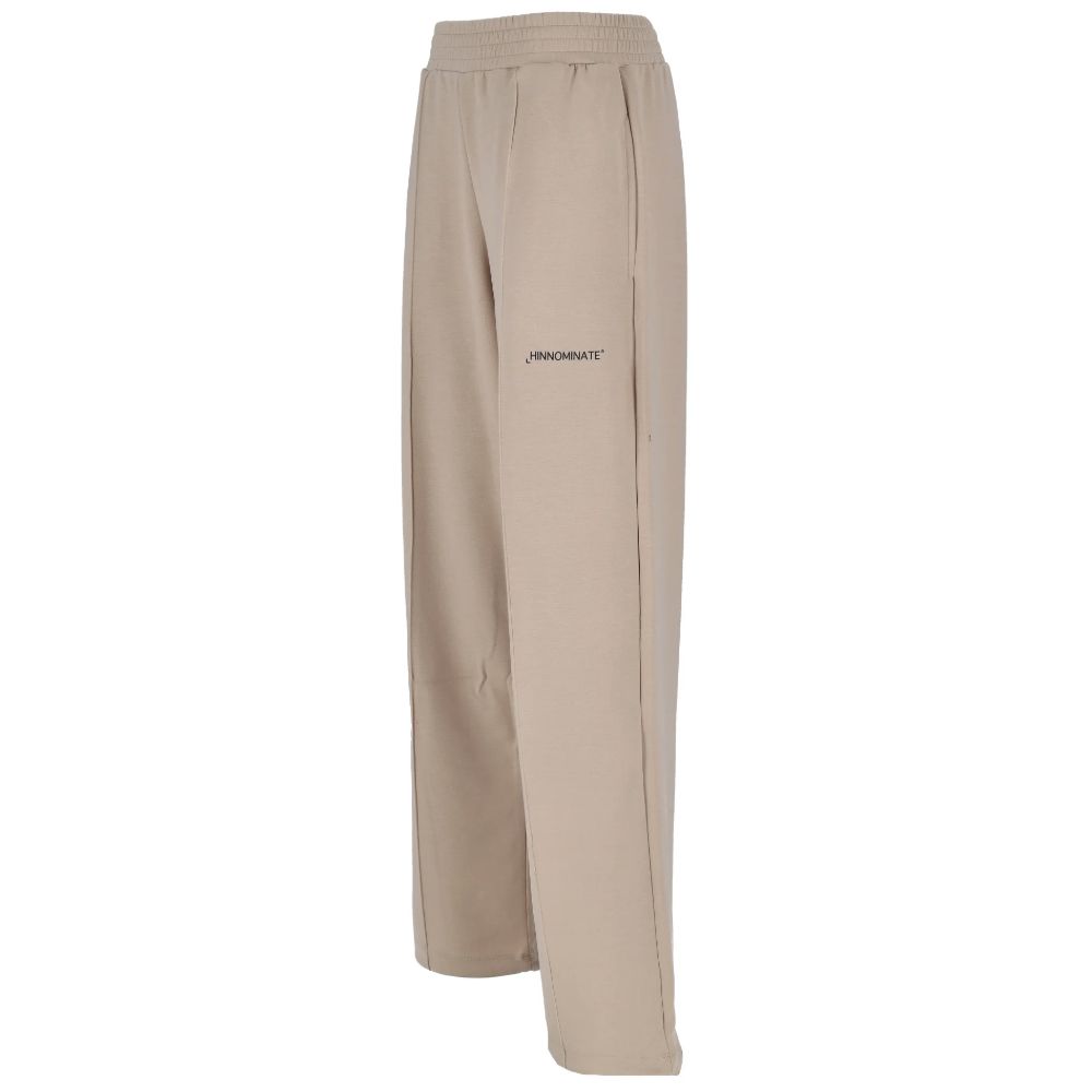 Beige Polyester Jeans & Pant