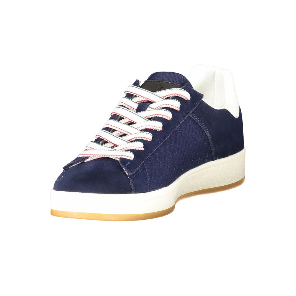 Esercito 1659 Blue Polyester Sneaker