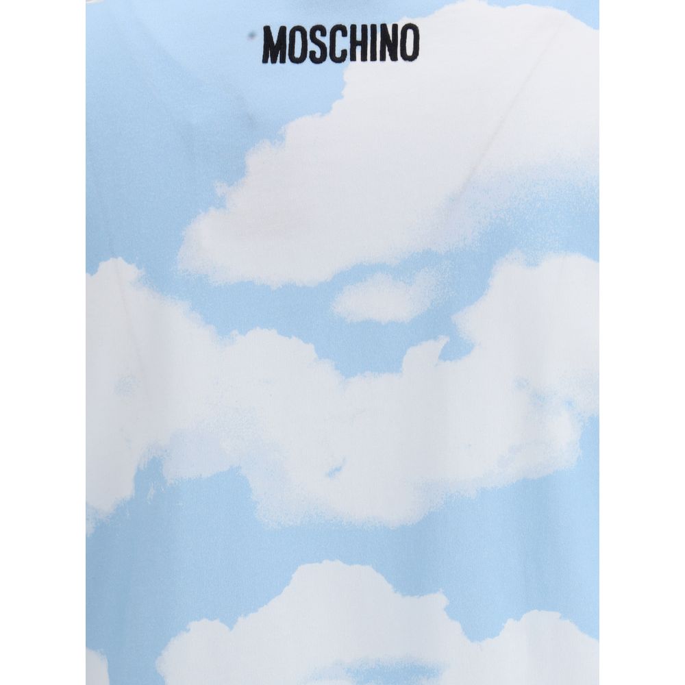 T-shirt with cloud print