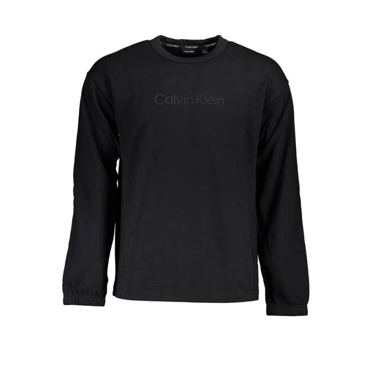 Calvin Klein Black Cotton Sweatshirt