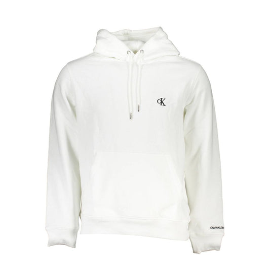 Calvin Klein White Cotton Sweatshirt