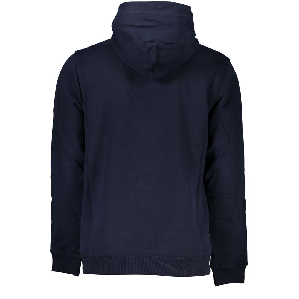 Tommy Hilfiger Blu Cotton Men Sweatshirt