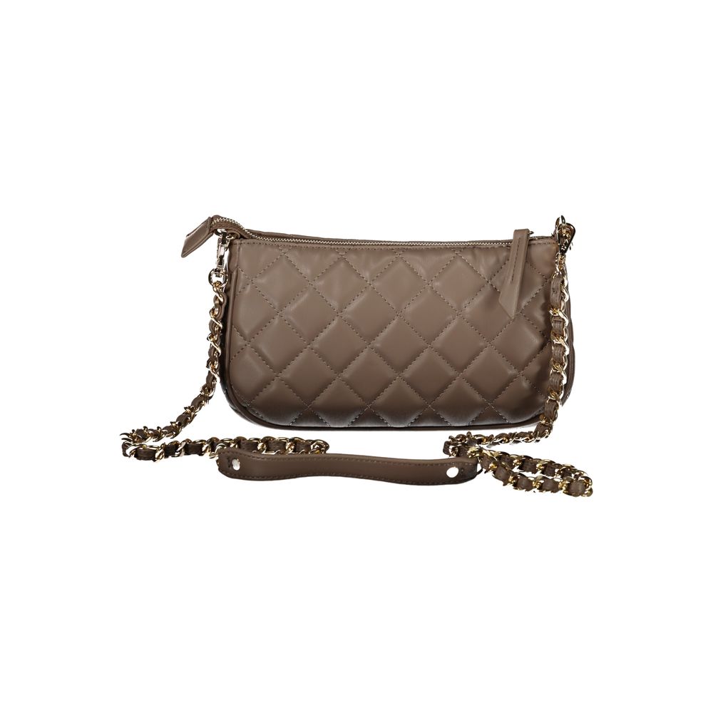 Brown Polyethylene Handbag