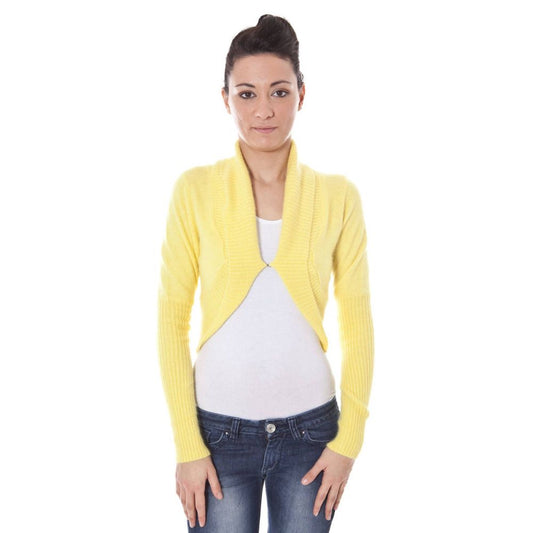Datch Giallo Poliammide Women's Shrug
