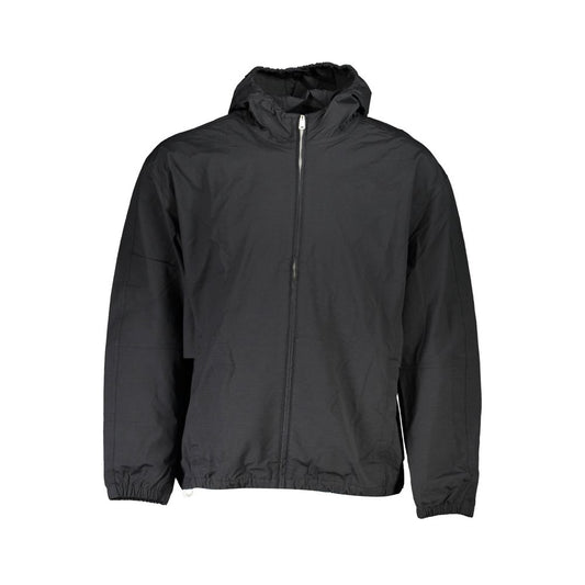 Calvin Klein Black Cotton Jackets & Coat
