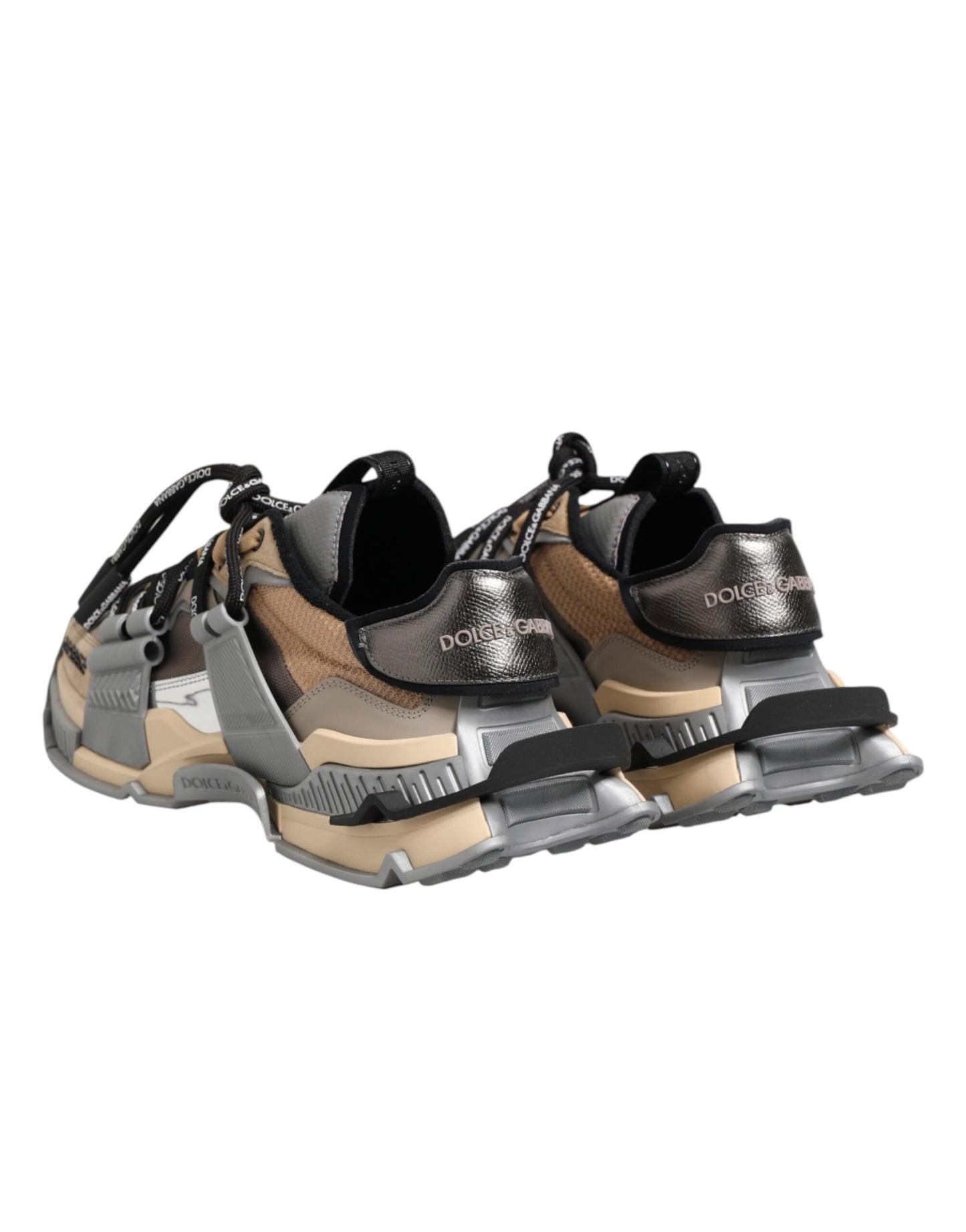 Multicolor Panelled Space Sneakers Shoes