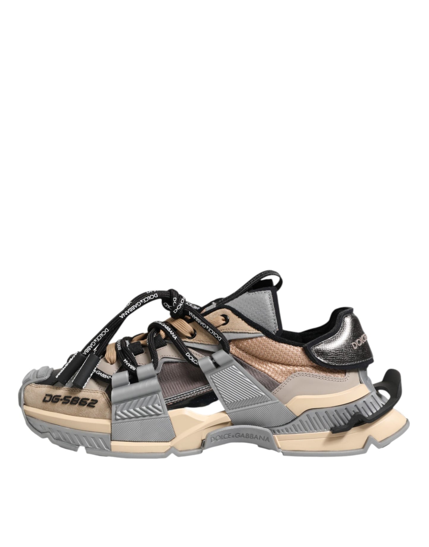 Multicolor Panelled Space Sneakers Shoes