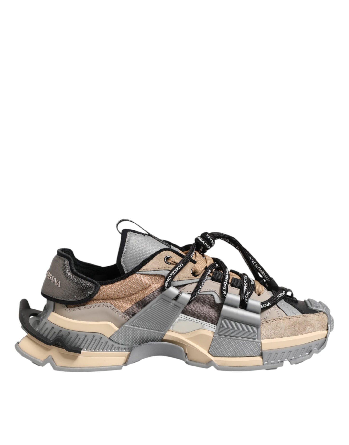 Multicolor Panelled Space Sneakers Shoes