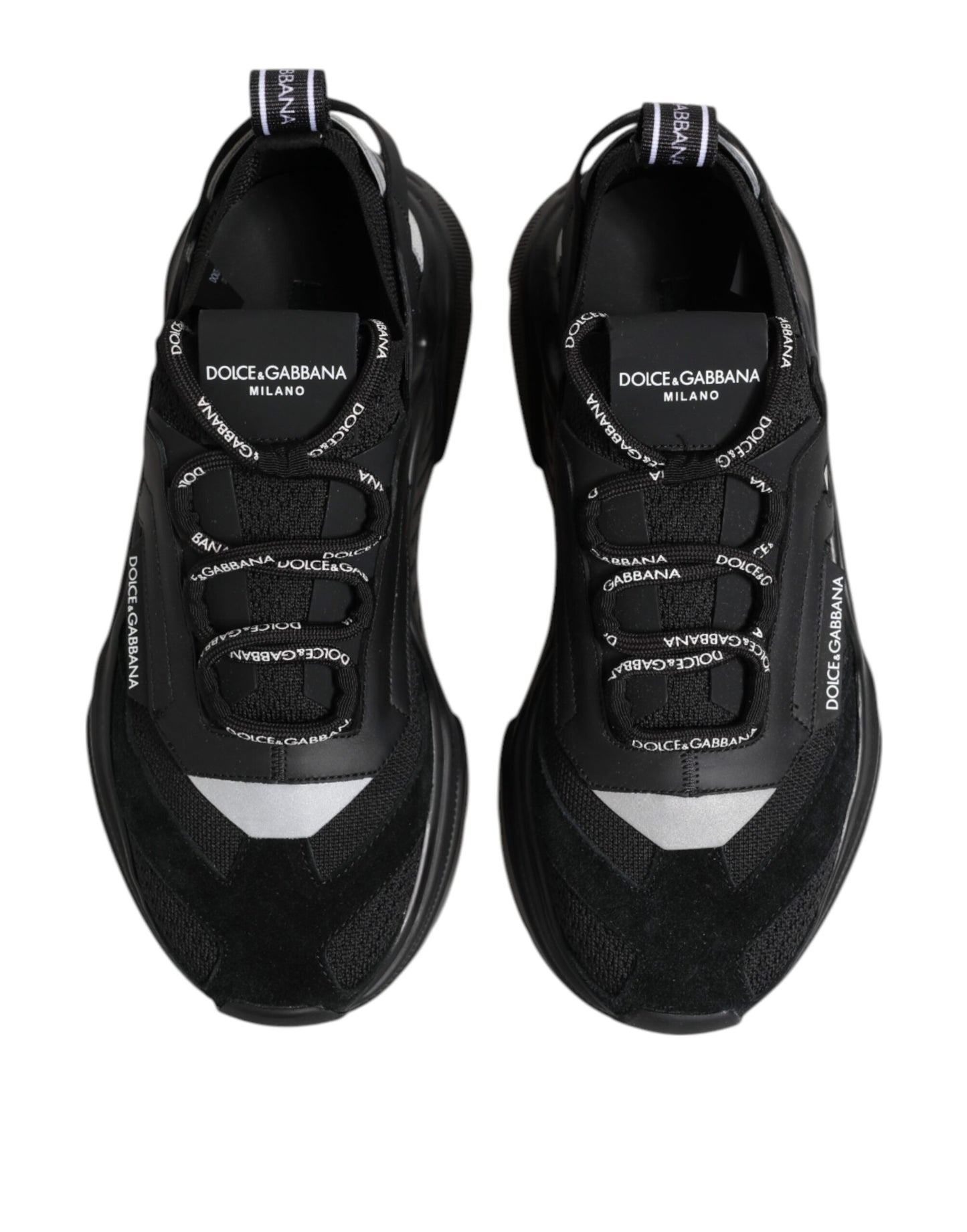 Black Leather Daymaster Low Top Sneakers Shoes