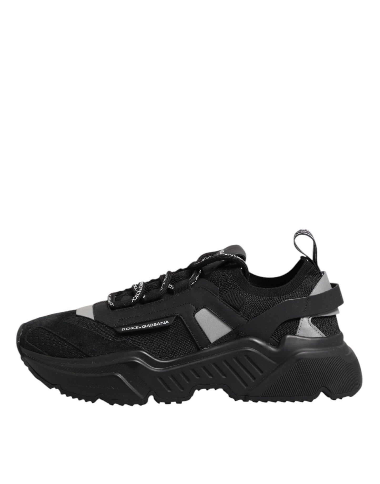 Black Leather Daymaster Low Top Sneakers Shoes