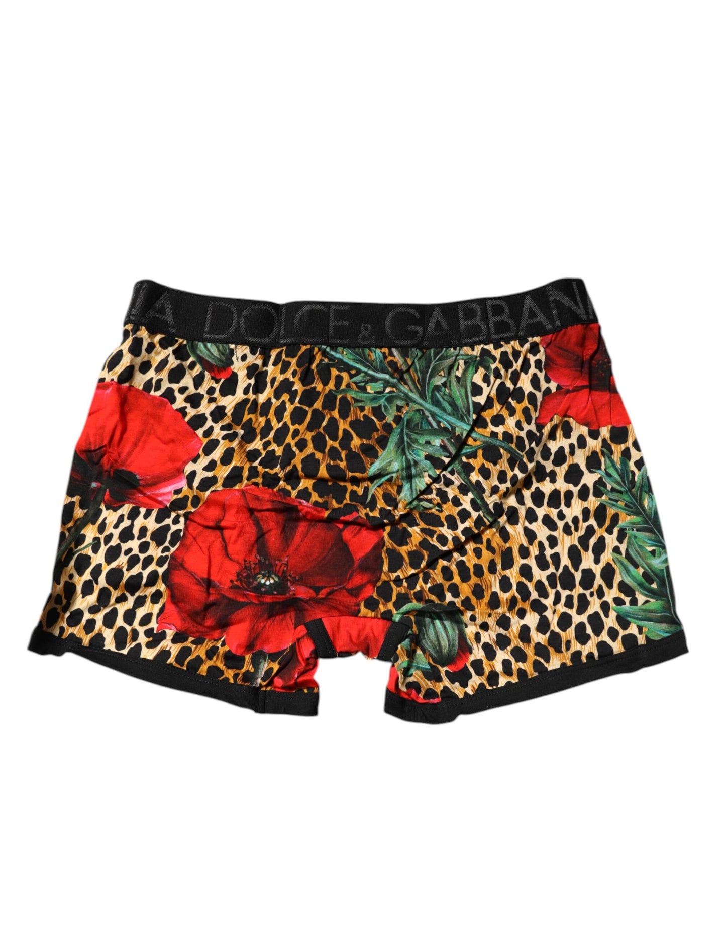 Brown Leopard Print Regular Boxer Underwear