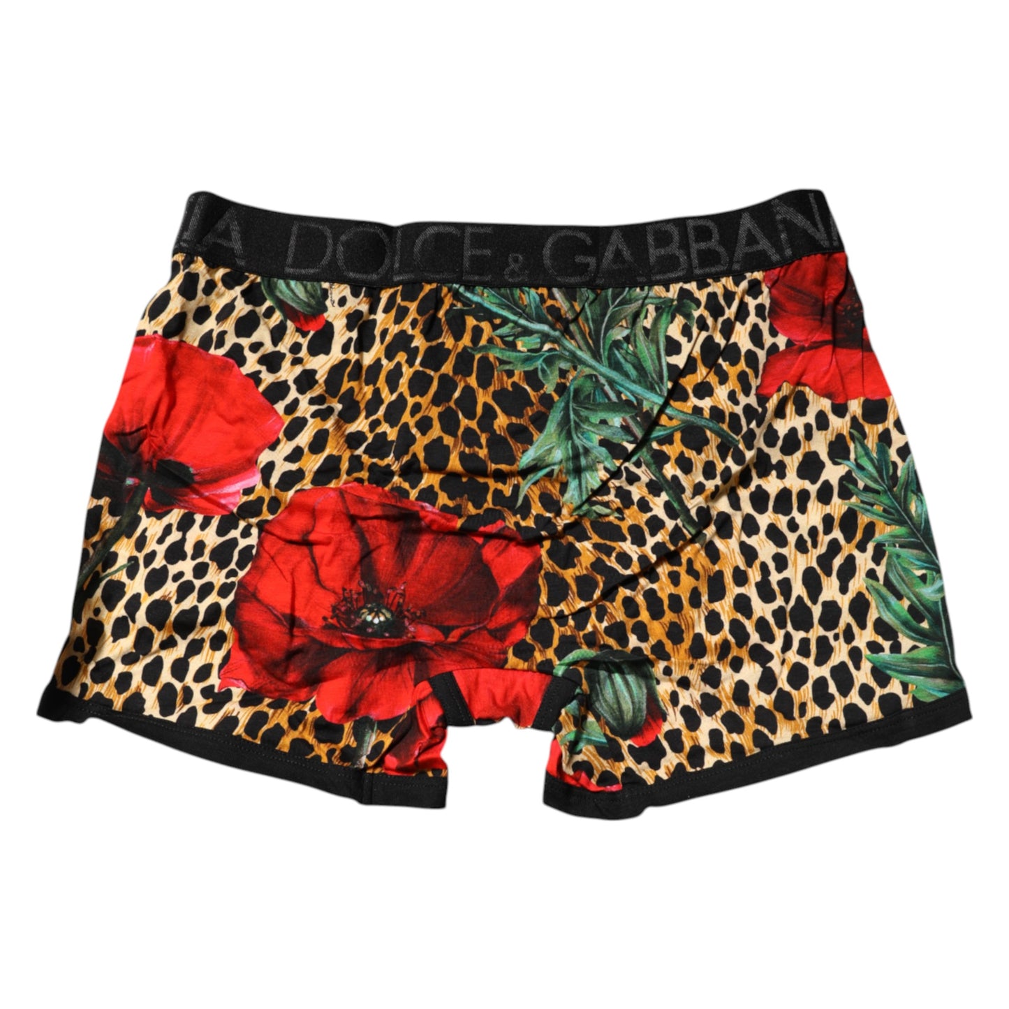 Brown Leopard Print Regular Boxer Underwear