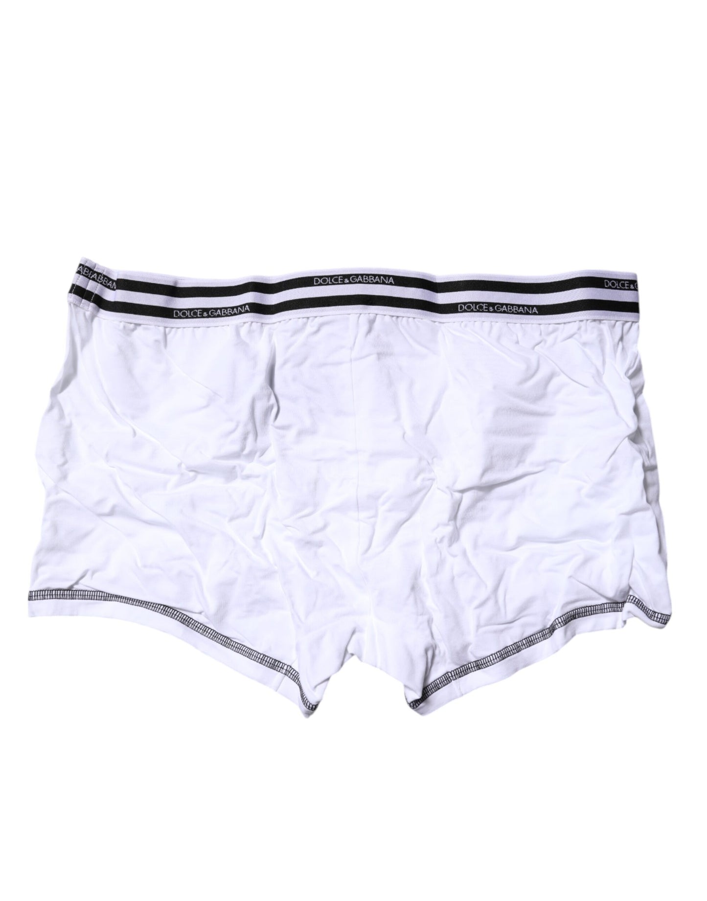 White Cotton Stretch Regular Boxer Underwear