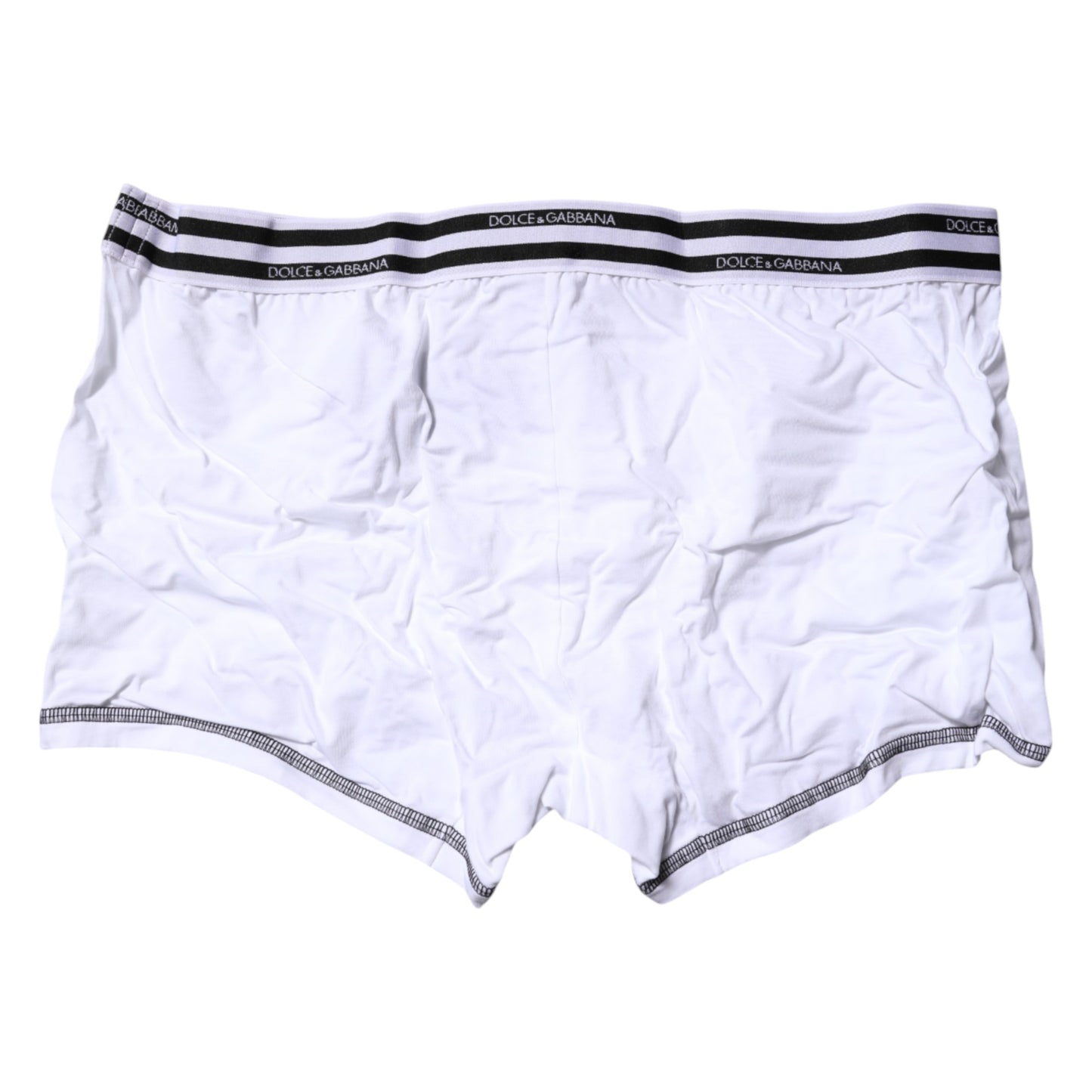 White Cotton Stretch Regular Boxer Underwear