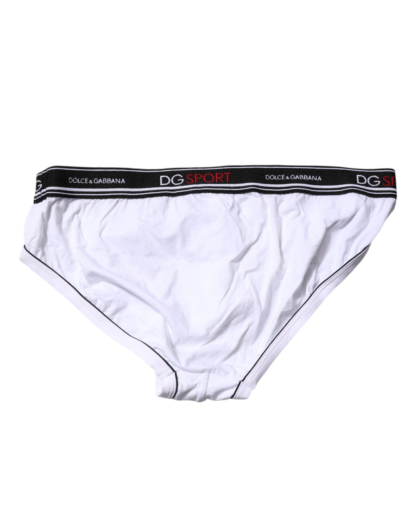 White Cotton Stretch Regular Brief Underwear