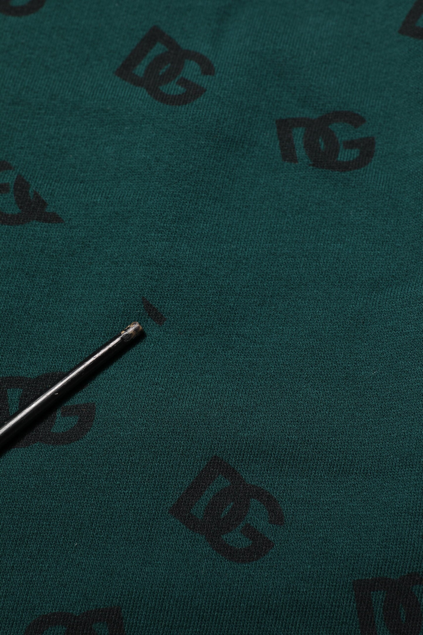 Dolce & Gabbana Green Logo Print Jogger Men Sweatpants Pants