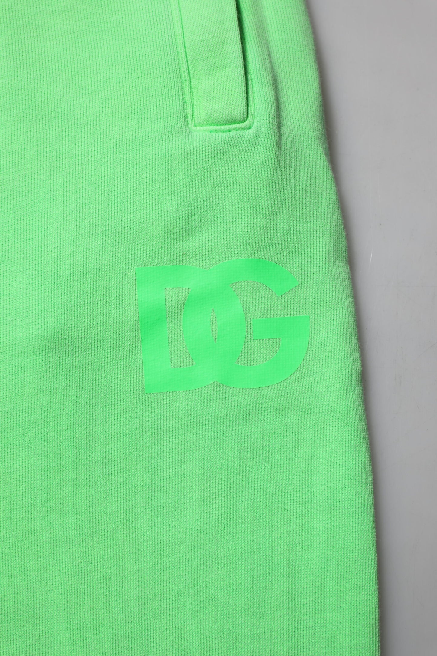 Green Cotton Men Jogger Sweatpants Pants