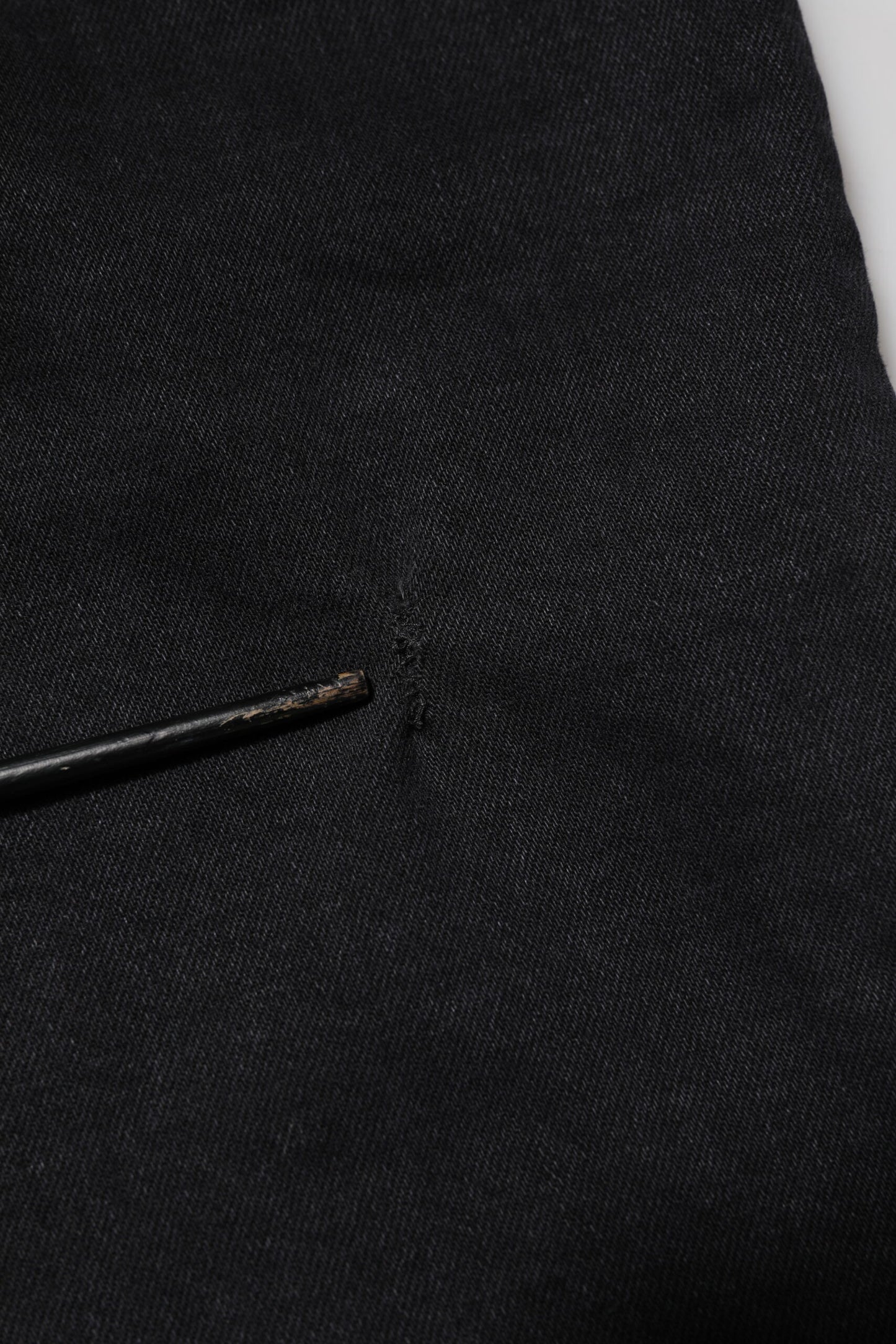 Dolce & Gabbana Black Cotton Logo Plaque Denim Jeans